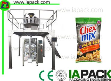 αυτόματη μηχανή συσκευασίας τροφίμων σνακ μηχανή συσκευασίας για τσάντα μαξιλαριών τσάντα μαξιλαριών