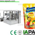 περιστροφικό χυμό φρούτων μηχανή συσκευασίας υγρό πλήρωσης εξοικονόμηση ενέργειας